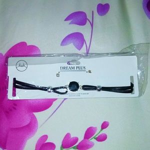 ❤ DreamPlus Choker/Earrings